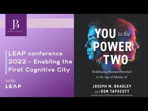 LEAP conference 2022 – Enabling the First Cognitive City