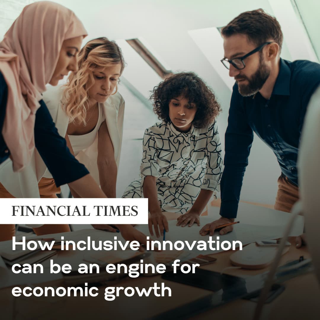 How inclusive innovation can be an engine for economic growth